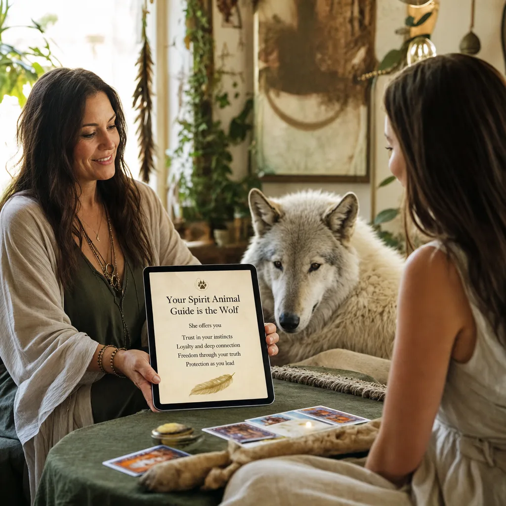 Practise a reading on a real person